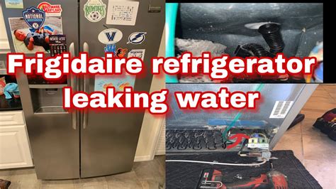 frigidaire ice maker leaking water on floor|The Ice Maker On My Frigidaire Refrigerator Is。